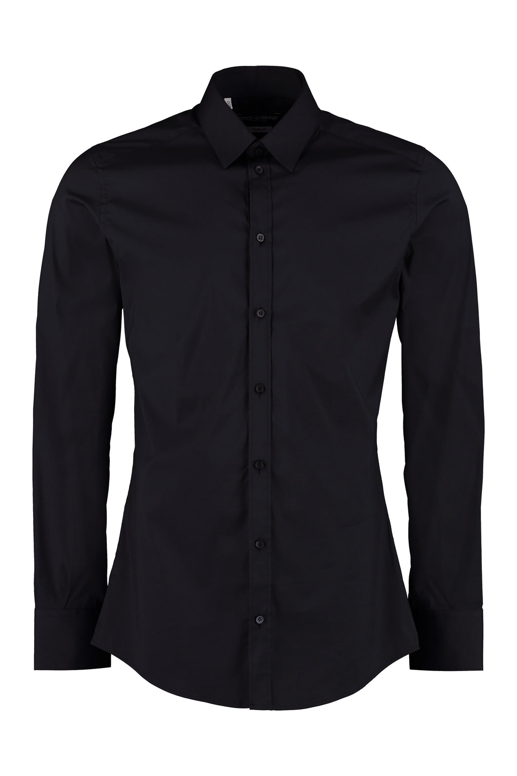 Camicia Fit Gold in cotone con collo all'italiana