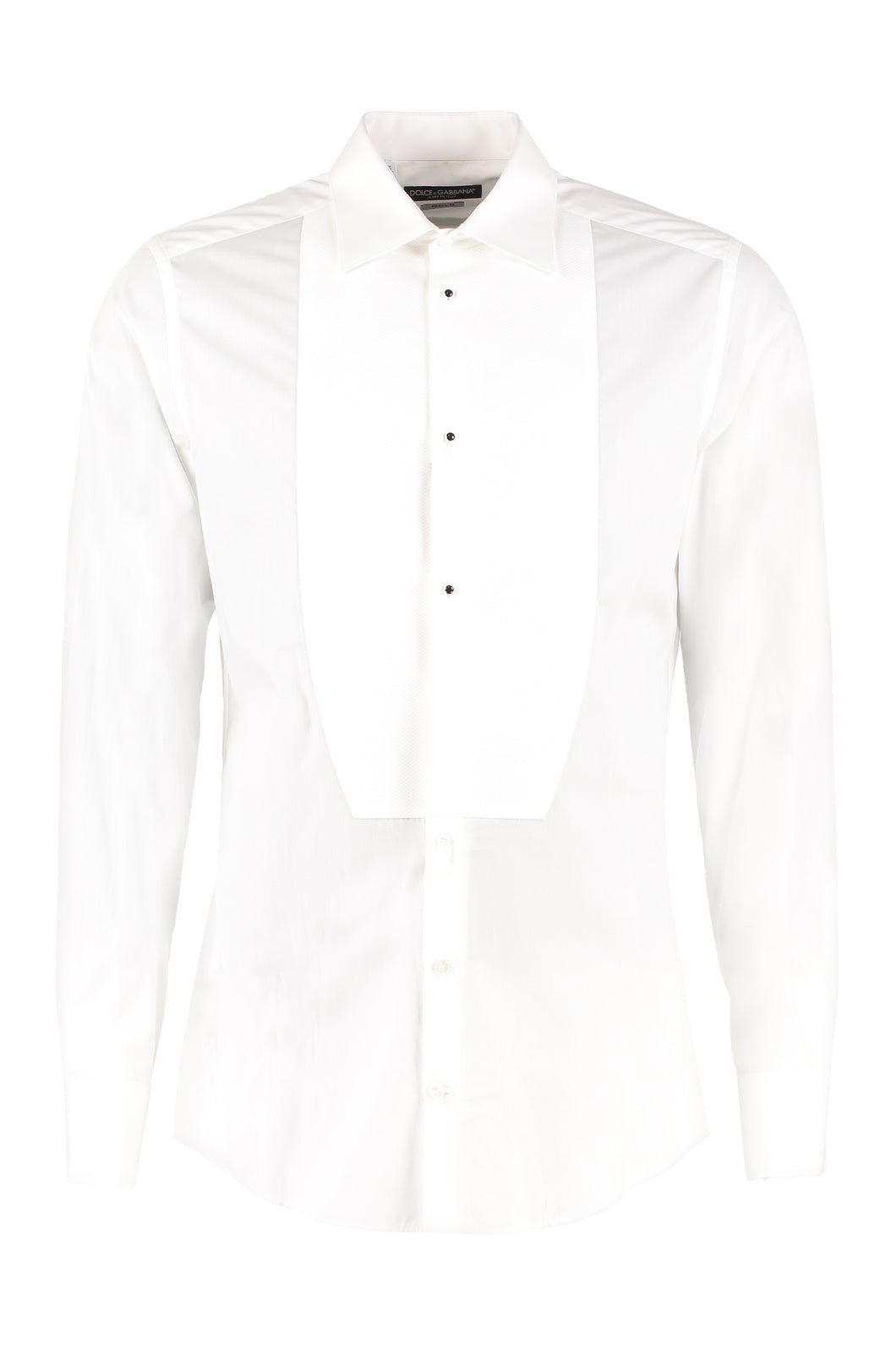 Camicia tuxedo in popeline