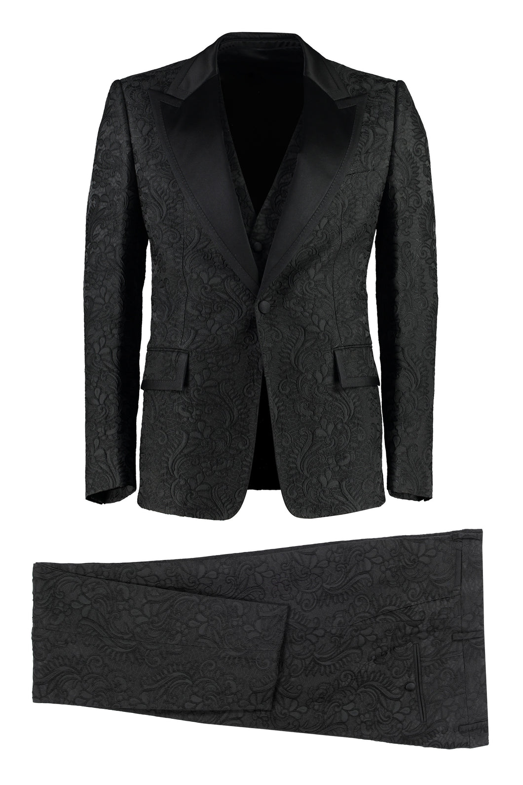 Completo tre pezzi jacquard