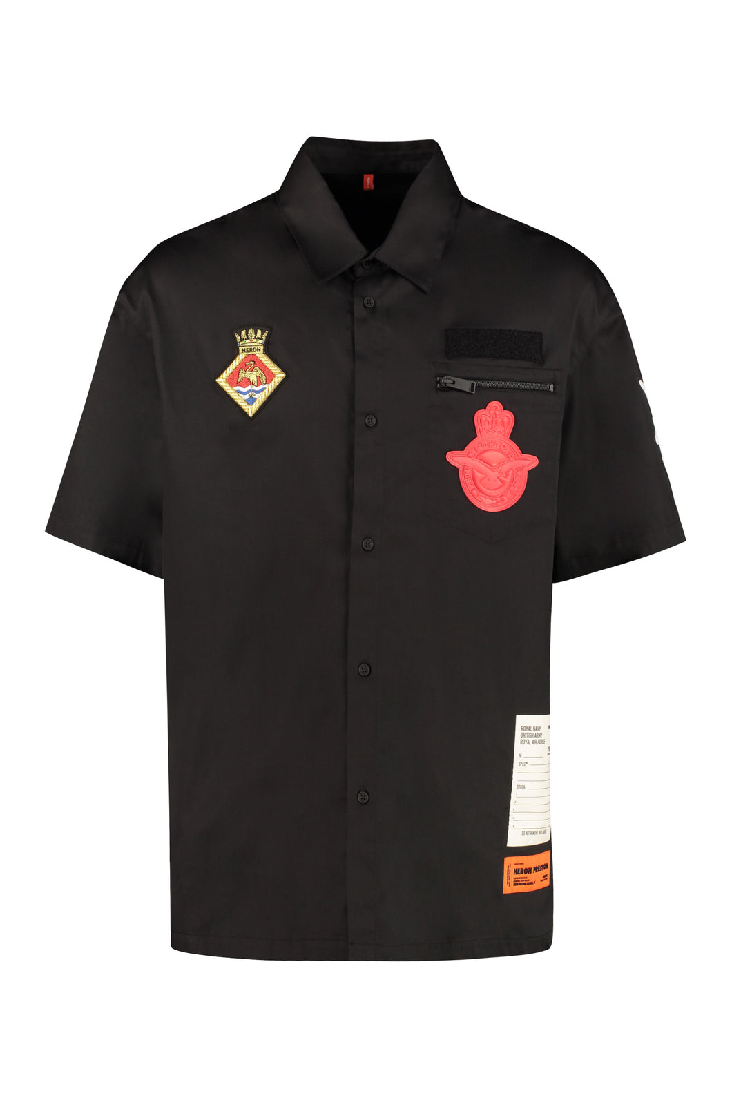 Camicia in cotone con patch