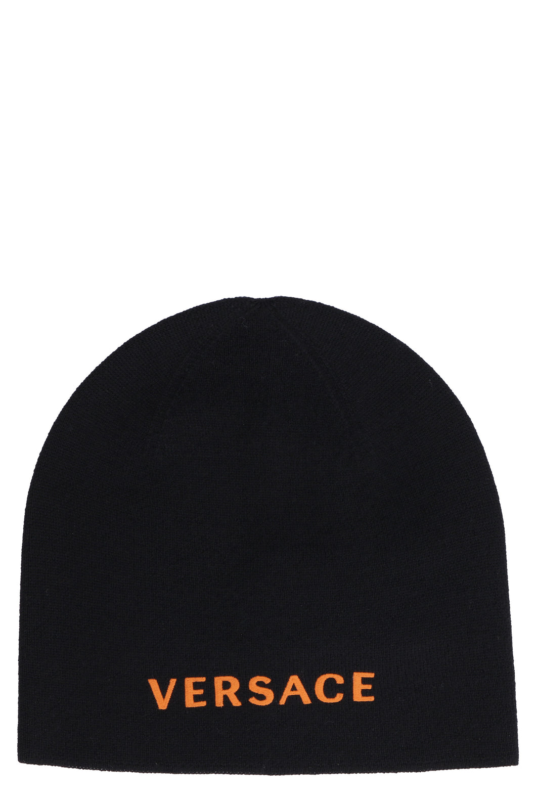 Cappello in maglia con logo