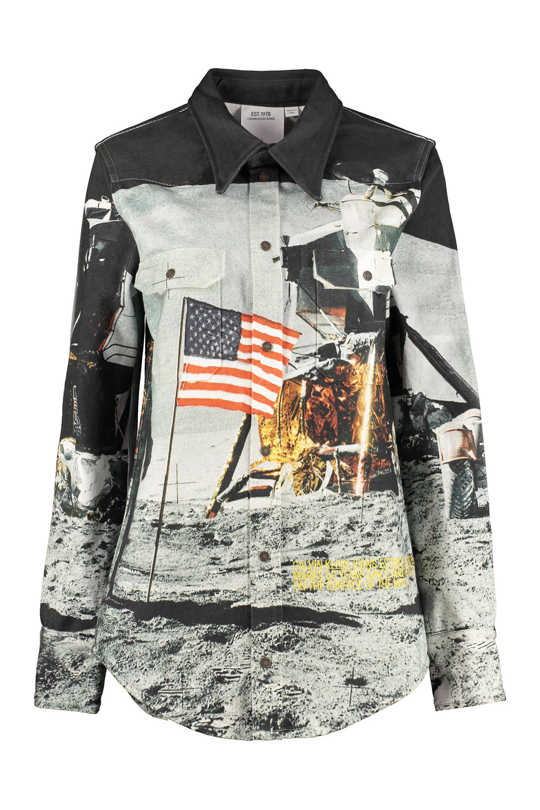 Camicia in cotone stampato