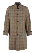 Carica l&#39;immagine nel visualizzatore di Gallery, Car coat in motivo check
