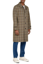 Carica l&#39;immagine nel visualizzatore di Gallery, Car coat in motivo check
