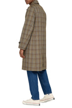 Carica l&#39;immagine nel visualizzatore di Gallery, Car coat in motivo check
