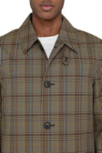 Carica l&#39;immagine nel visualizzatore di Gallery, Car coat in motivo check
