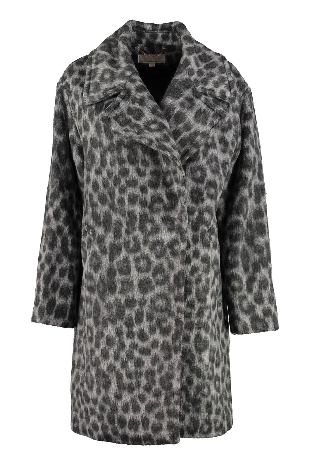 Cappotto doppiopetto in misto lana