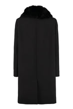 Carica l&#39;immagine nel visualizzatore di Gallery, Cappotto in crêpe di lana
