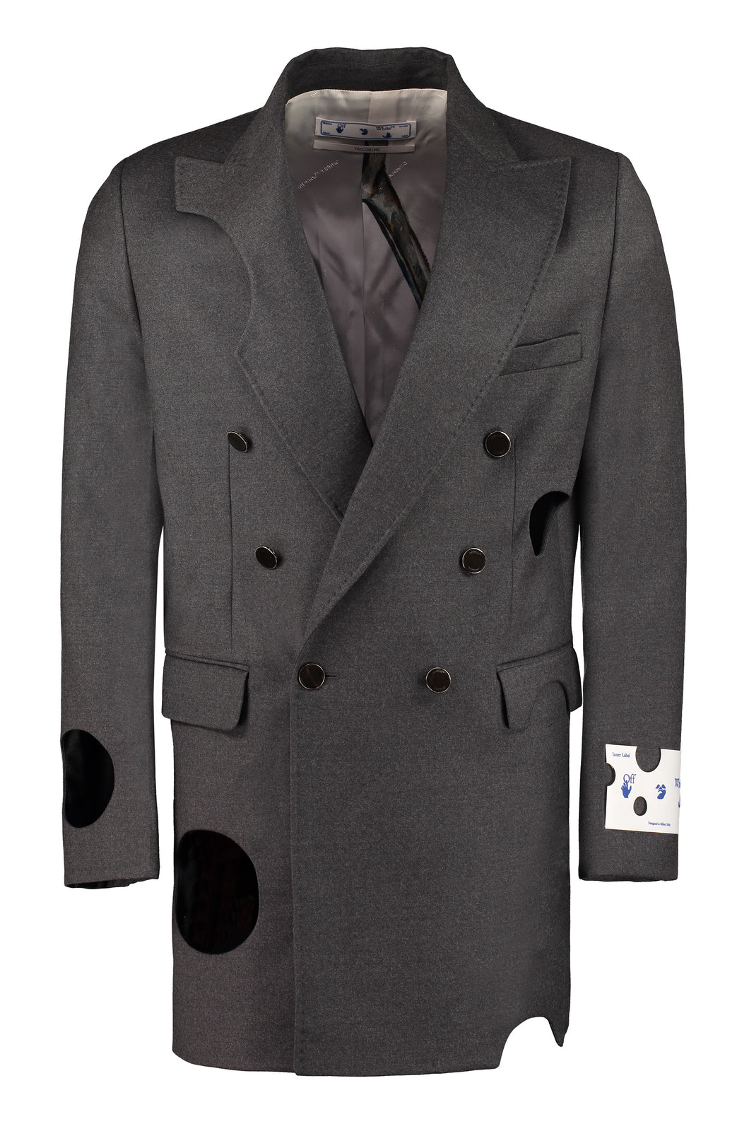 Cappotto doppiopetto in lana