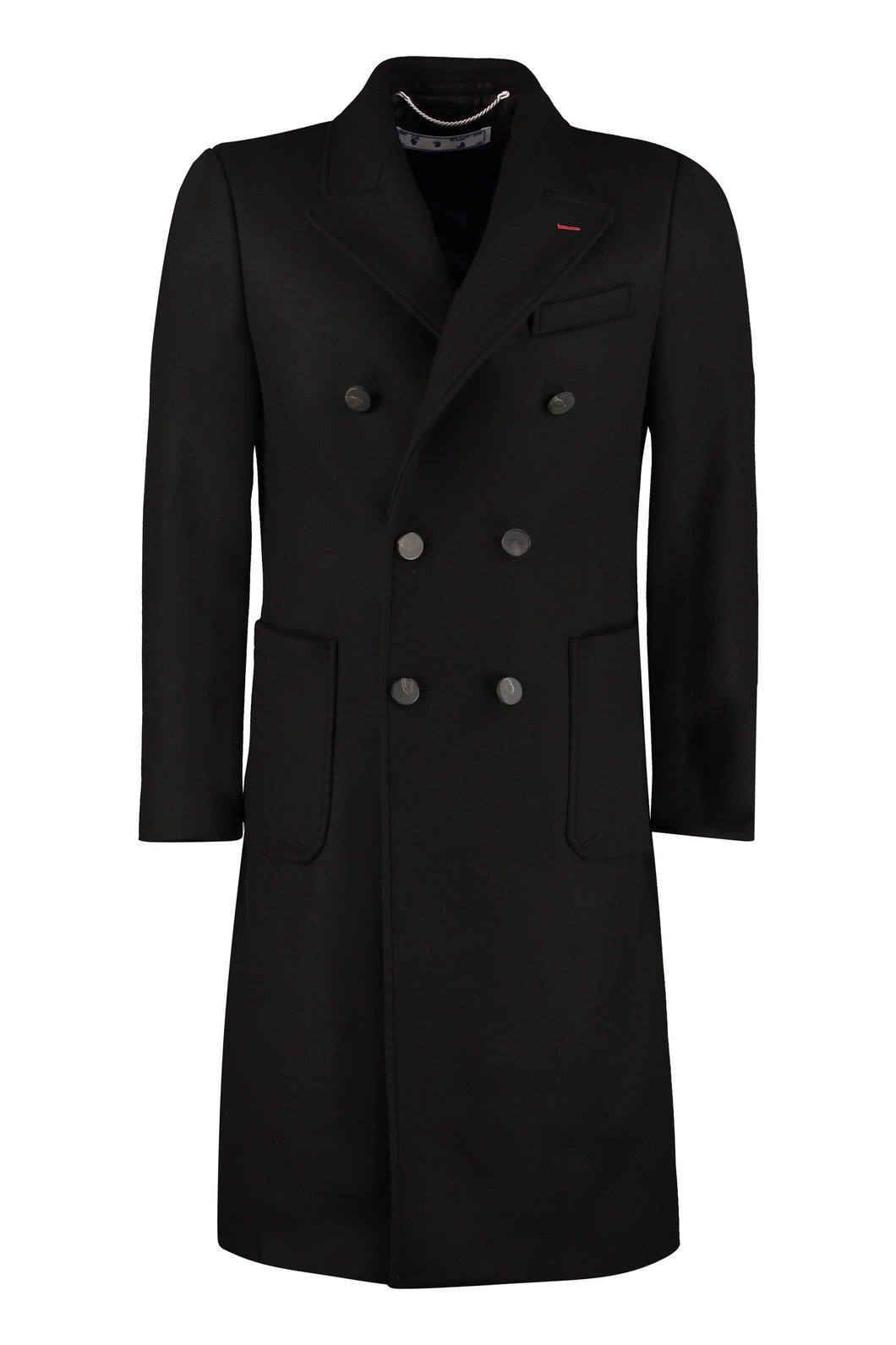 Cappotto doppiopetto lungo