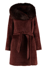 Carica l&#39;immagine nel visualizzatore di Gallery, Cappotto Osmio in misto alpaca con cappuccio
