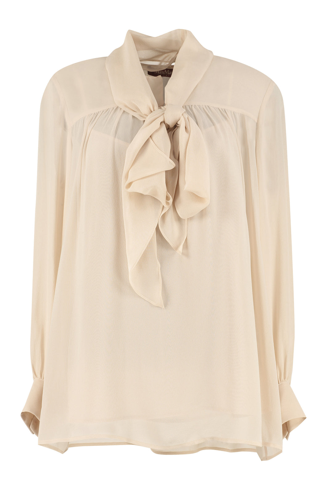 Blusa in georgette di seta
