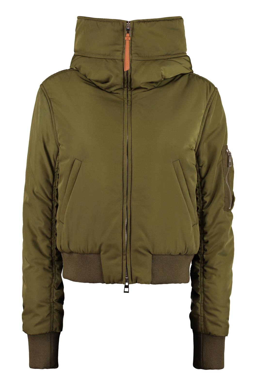 Bomber con cappuccio