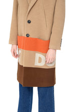 Carica l&#39;immagine nel visualizzatore di Gallery, Cappotto in lana con intarsio
