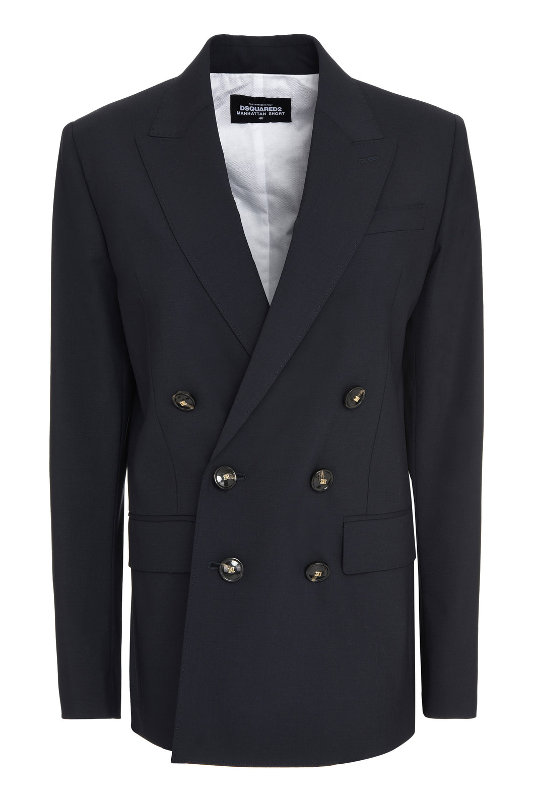 Blazer doppiopetto in lana