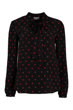 Carica l&#39;immagine nel visualizzatore di Gallery, Blusa in seta stampata
