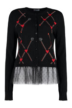 Carica l&#39;immagine nel visualizzatore di Gallery, Cardigan in lana vergine
