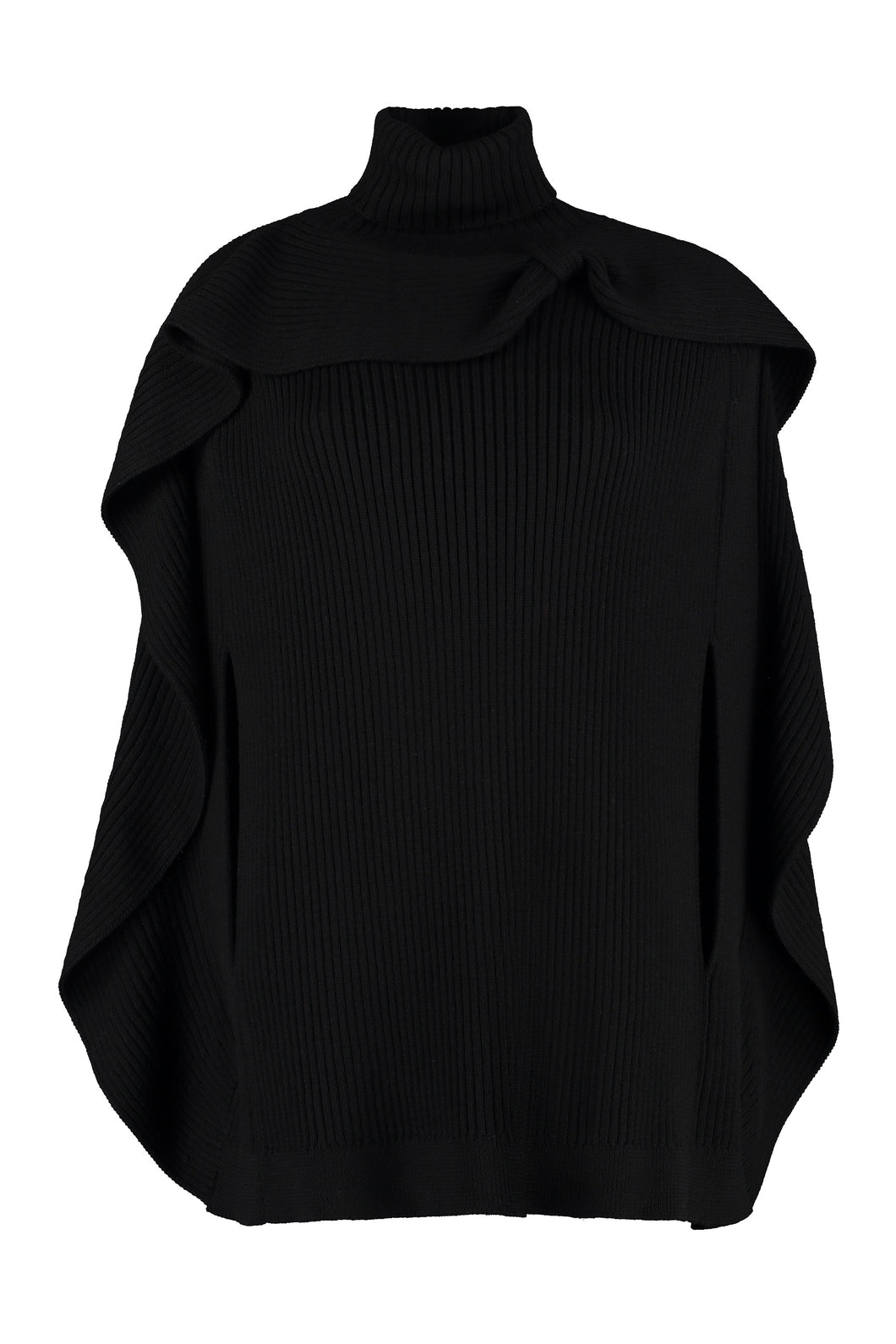 Cappa in maglia di lana