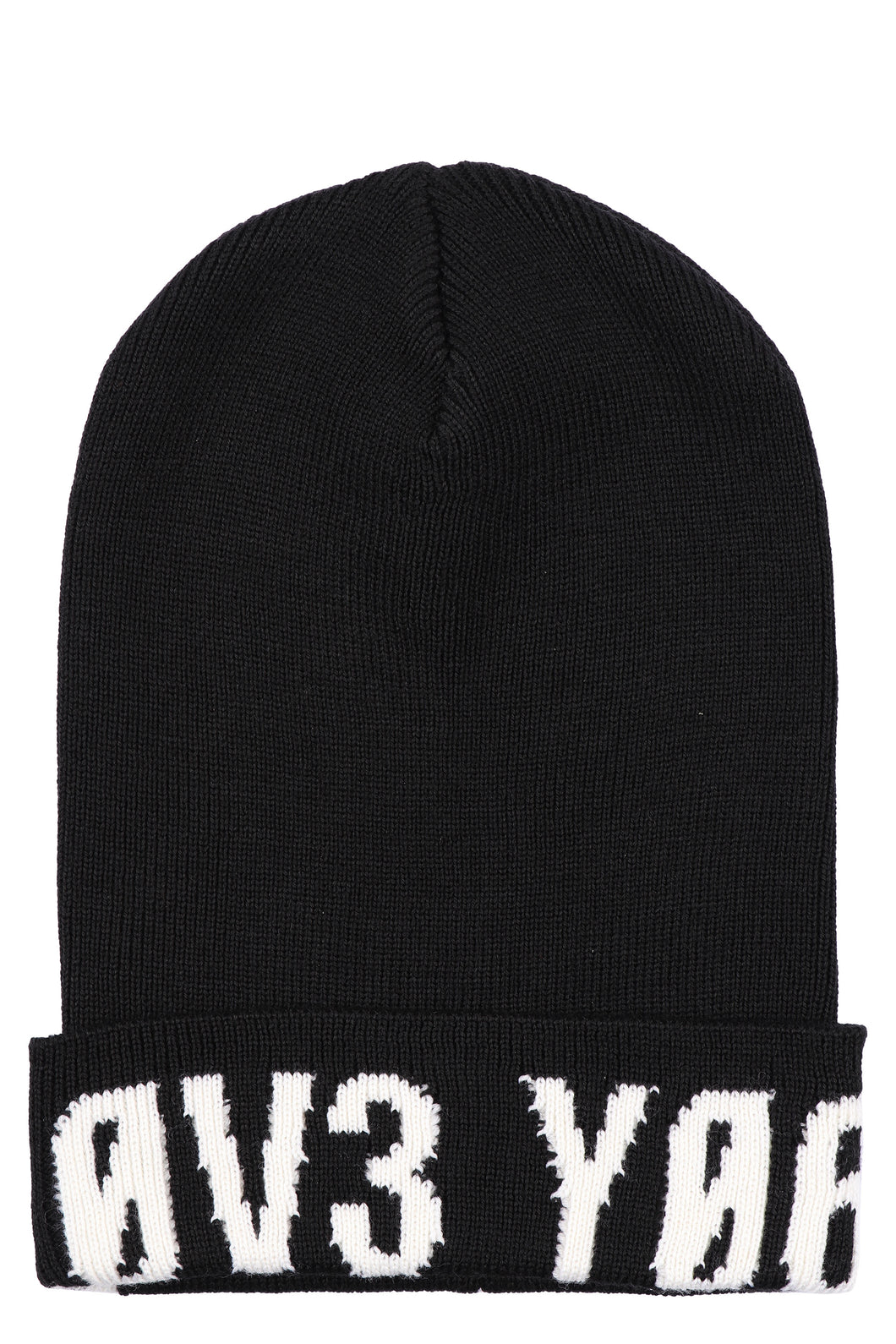 Cappello in maglia di lana vergine