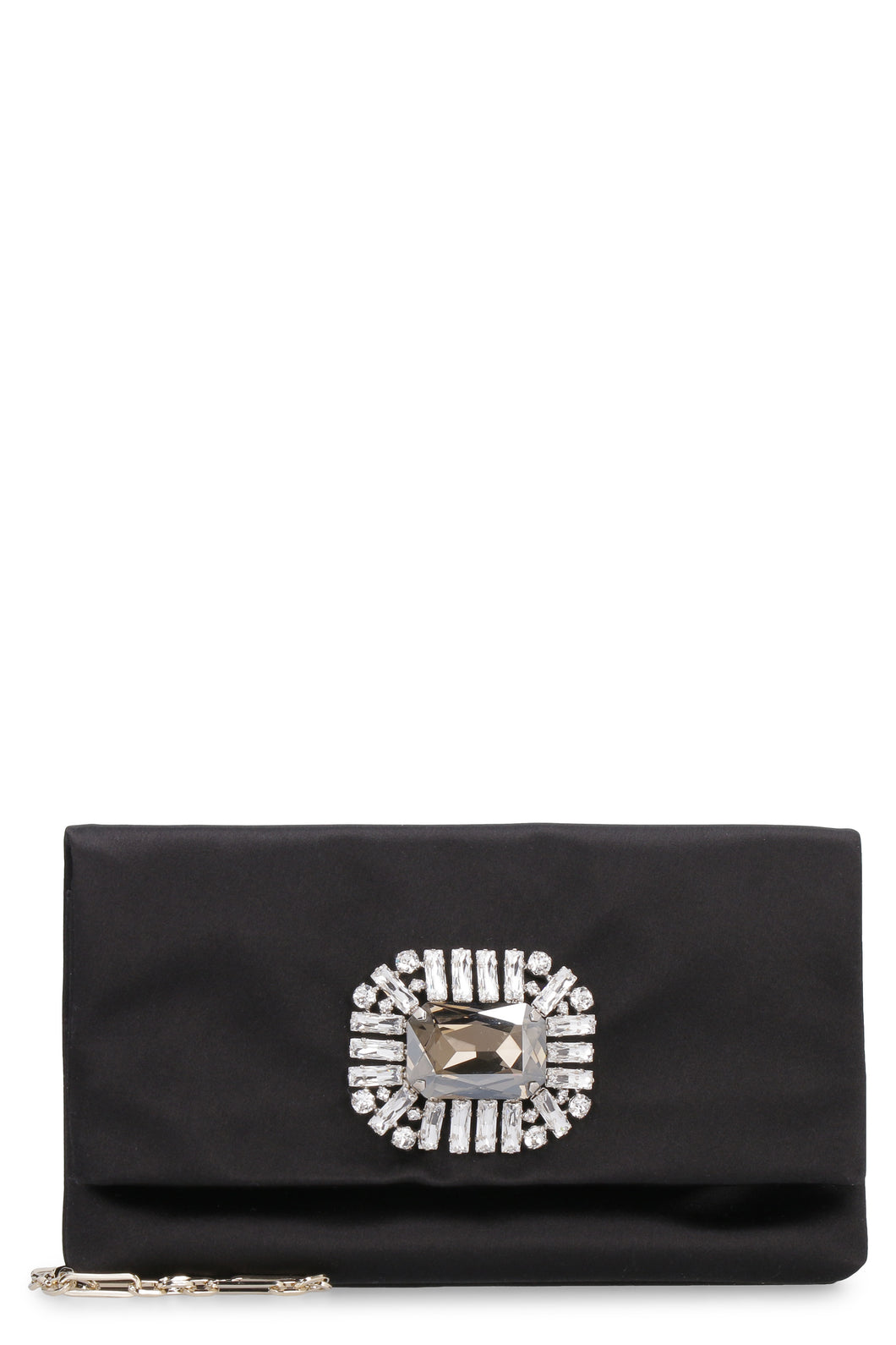 Clutch in raso Titania