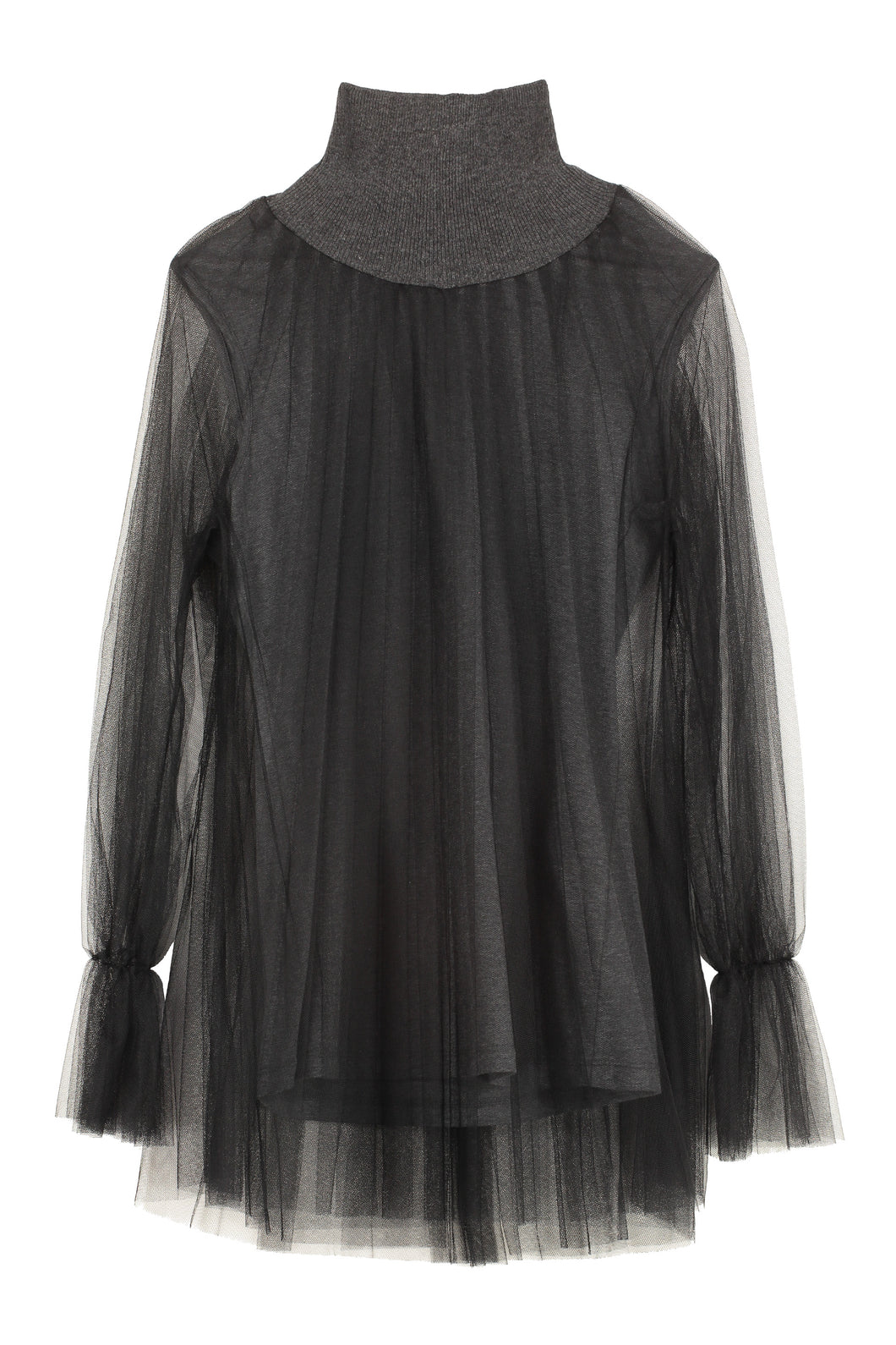 Blusa in tulle
