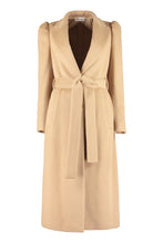 Carica l&#39;immagine nel visualizzatore di Gallery, Cappotto lungo in misto alpaca
