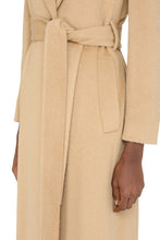 Carica l&#39;immagine nel visualizzatore di Gallery, Cappotto lungo in misto alpaca
