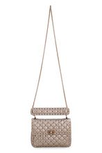 Carica l&#39;immagine nel visualizzatore di Gallery, Borsa a tracolla Rockstud Spike in pelle - Valentino Garavani
