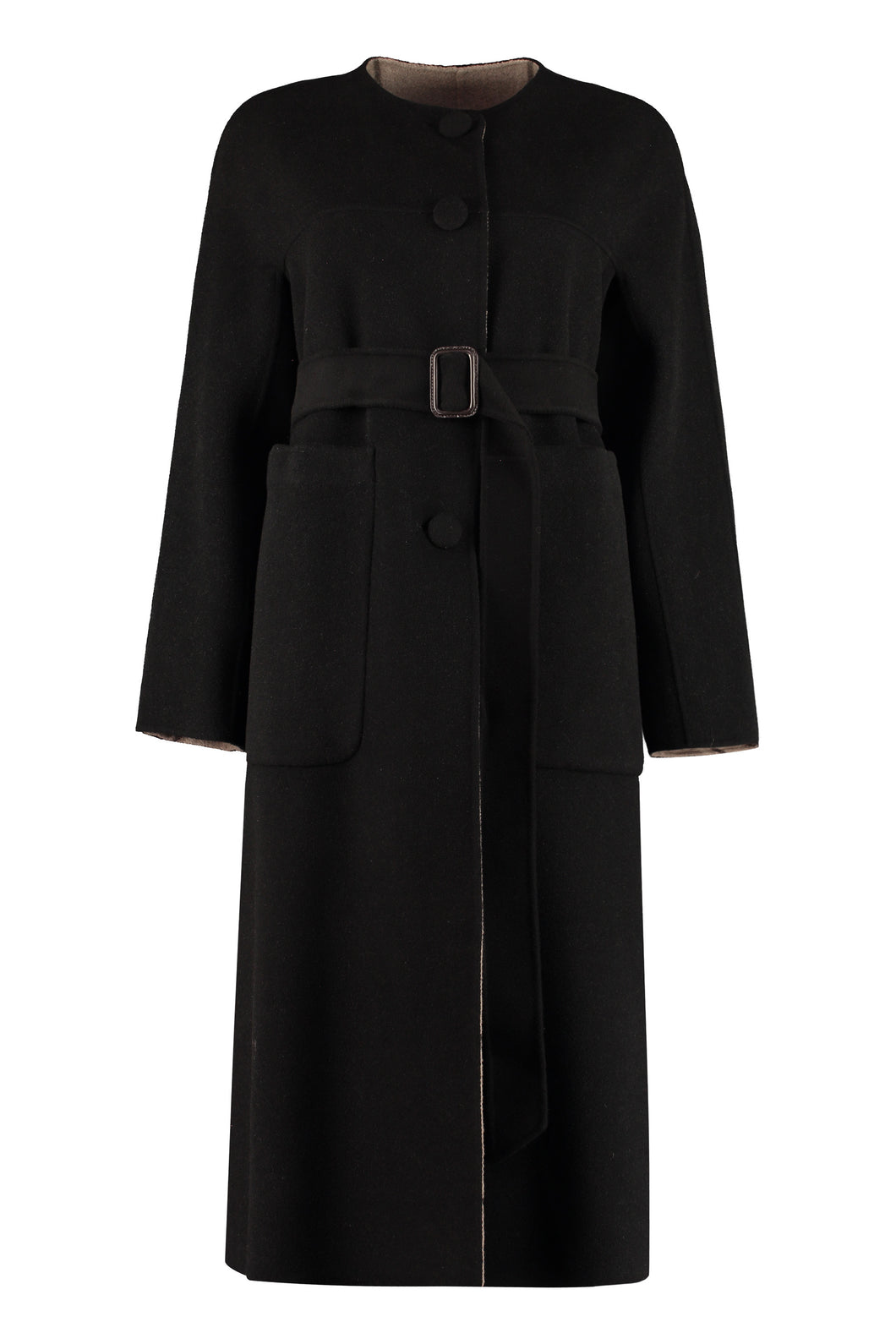 Cappotto Vezzano reversibile in lana vergine